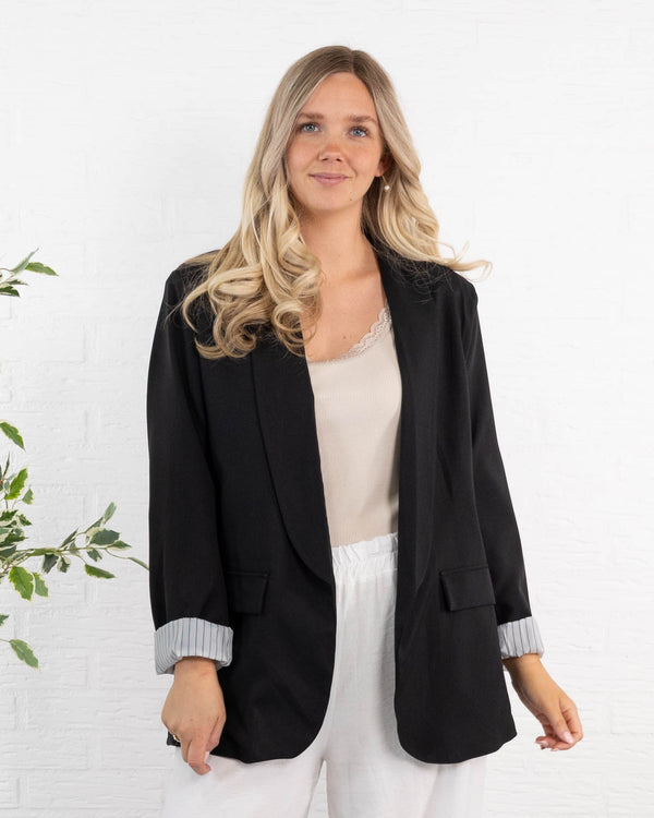 Ella blazer, Sort