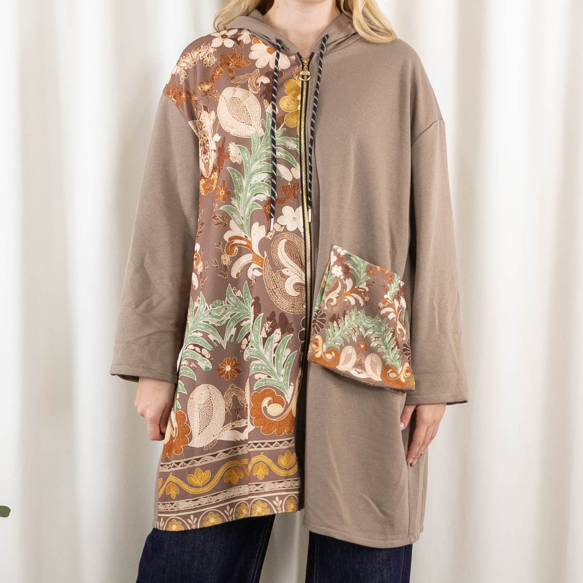 Theresa sweatshirt, Taupe