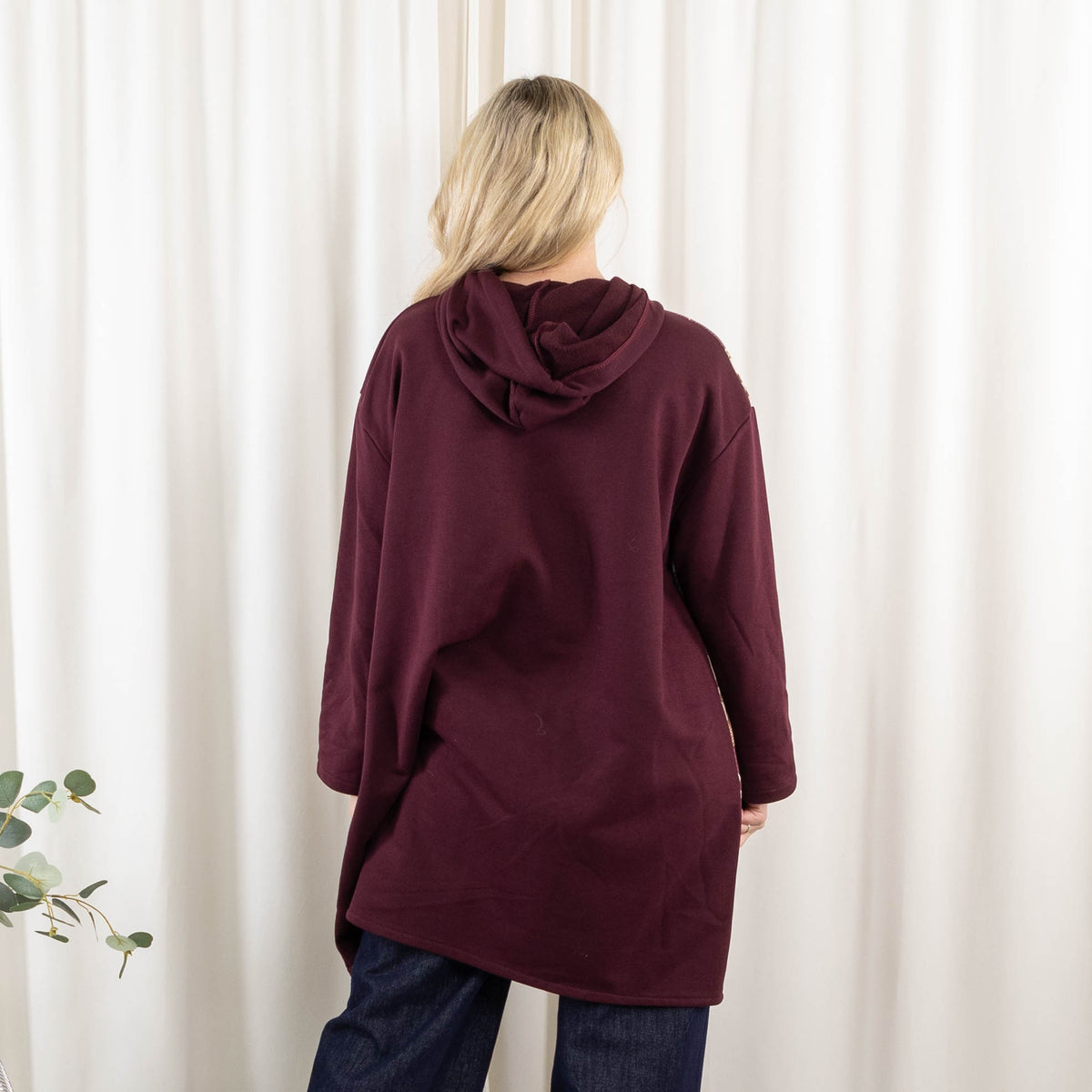 Theresa sweatshirt, Bordeaux