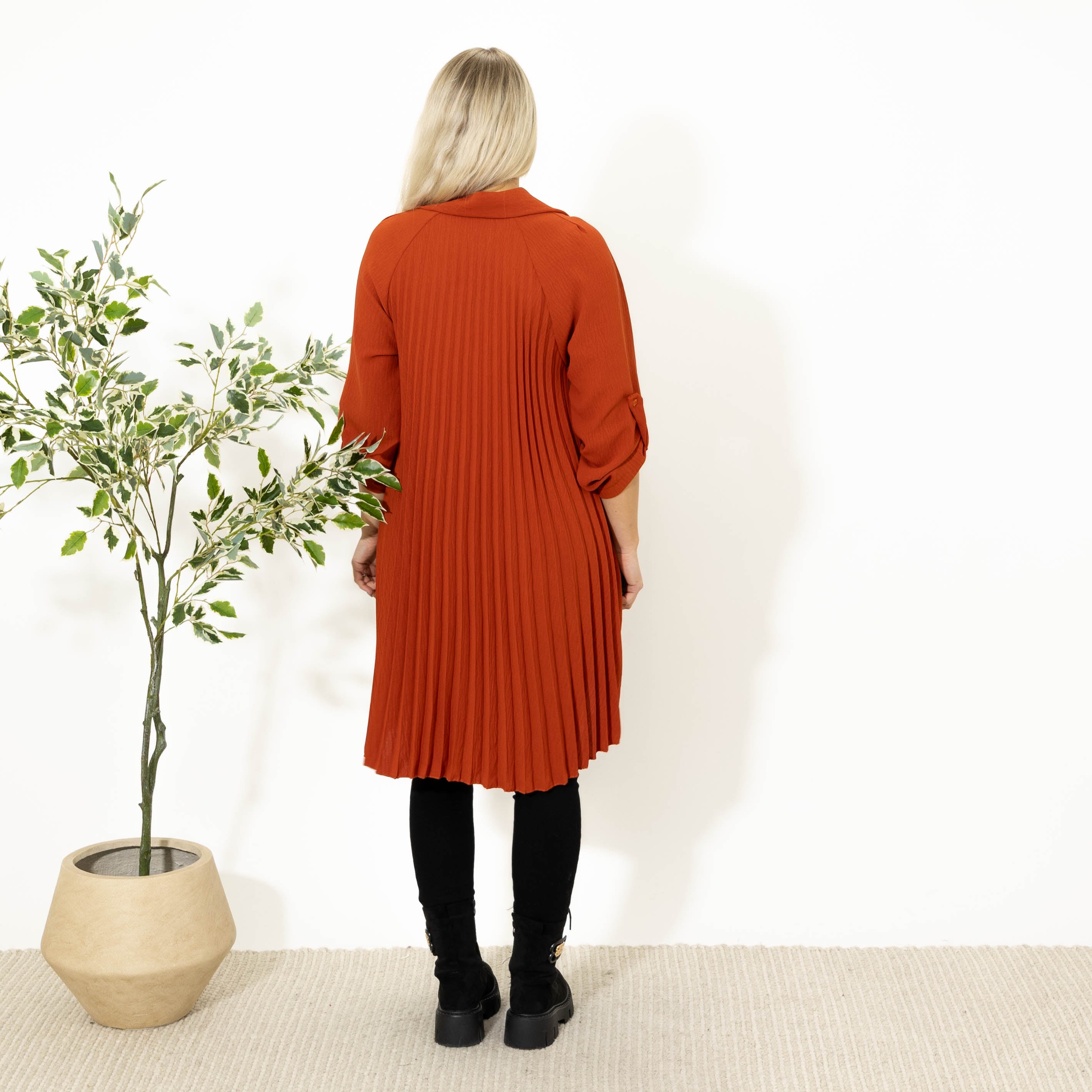 Dublin skjorte tunika, Brændt orange