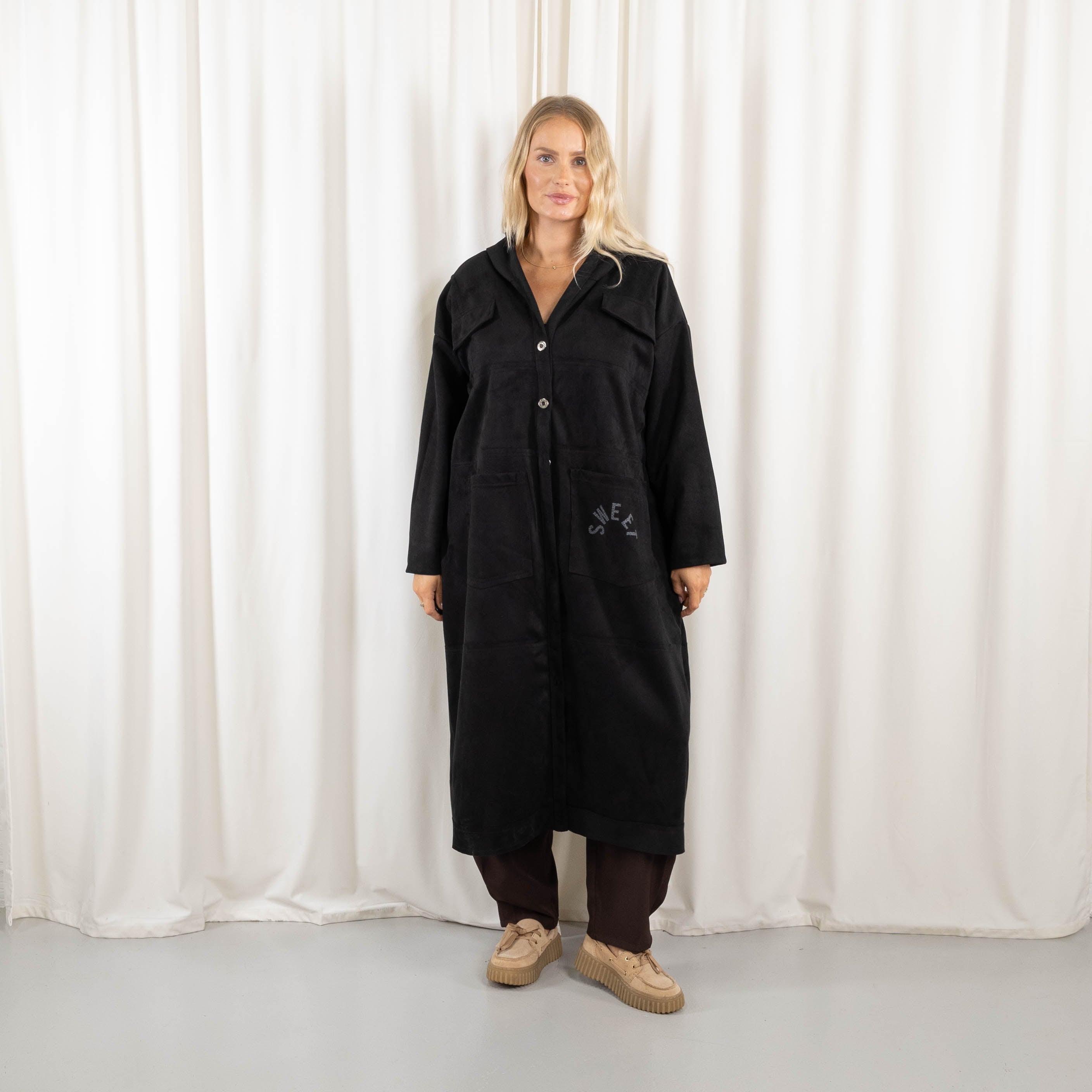 Alexis jakke, Sort