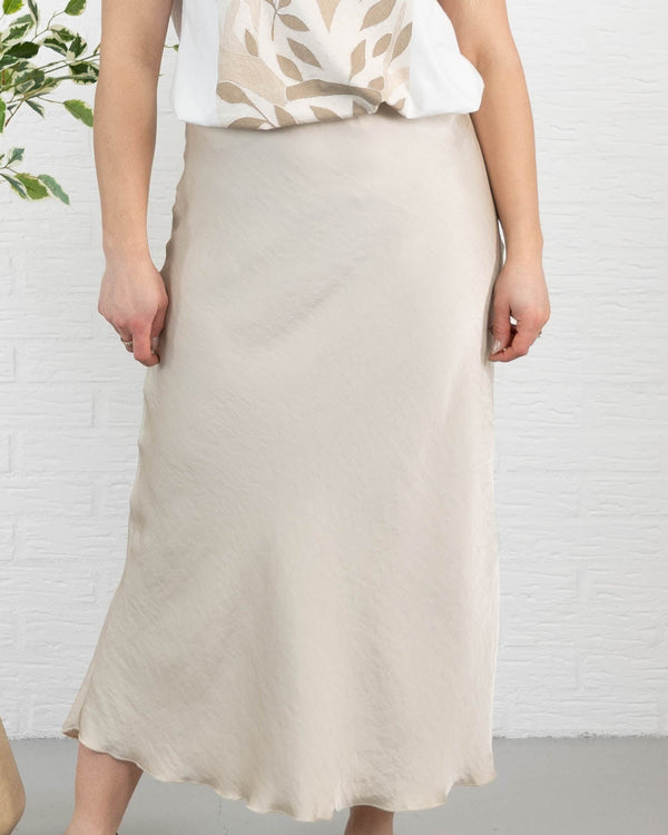 Amelia nederdel, Beige