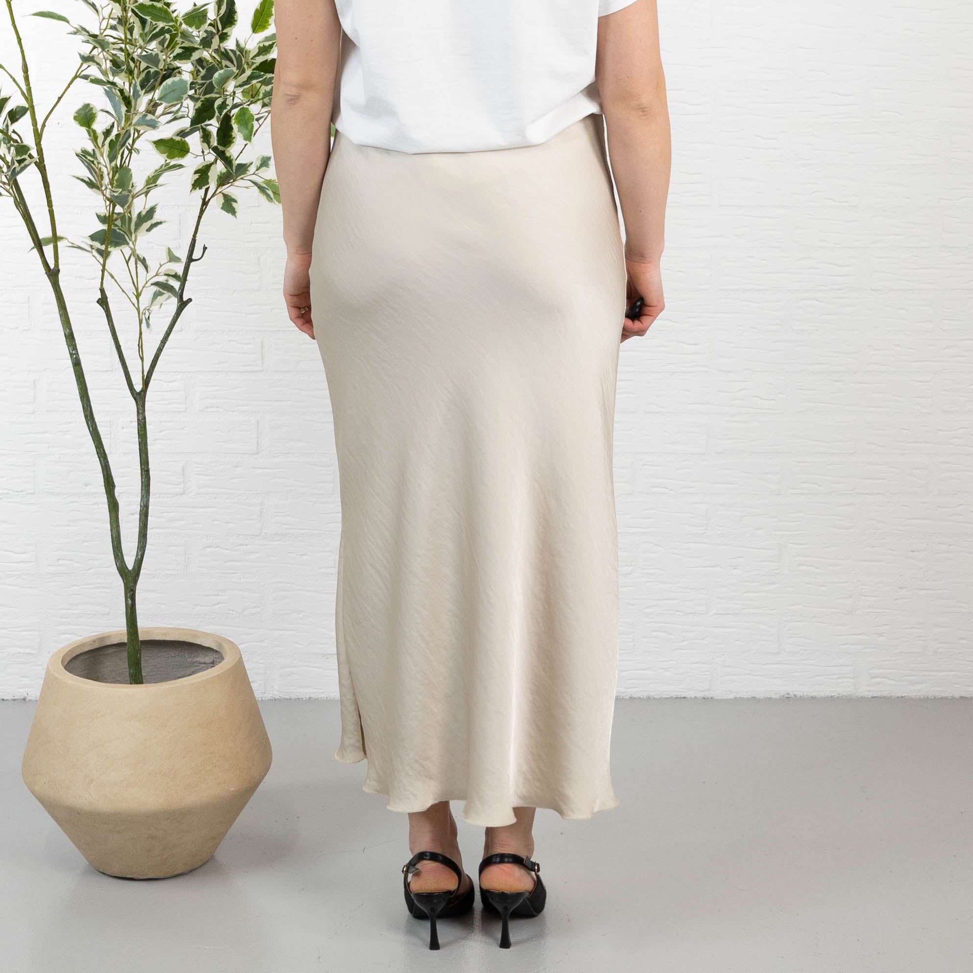 Amelia nederdel, Beige