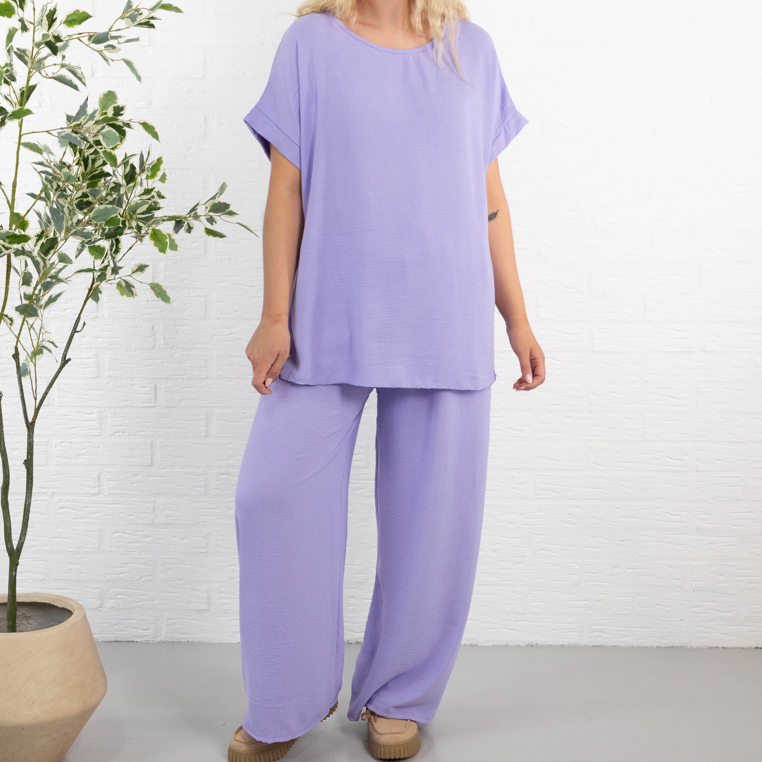 Marianne 2 delt sæt, Lilla