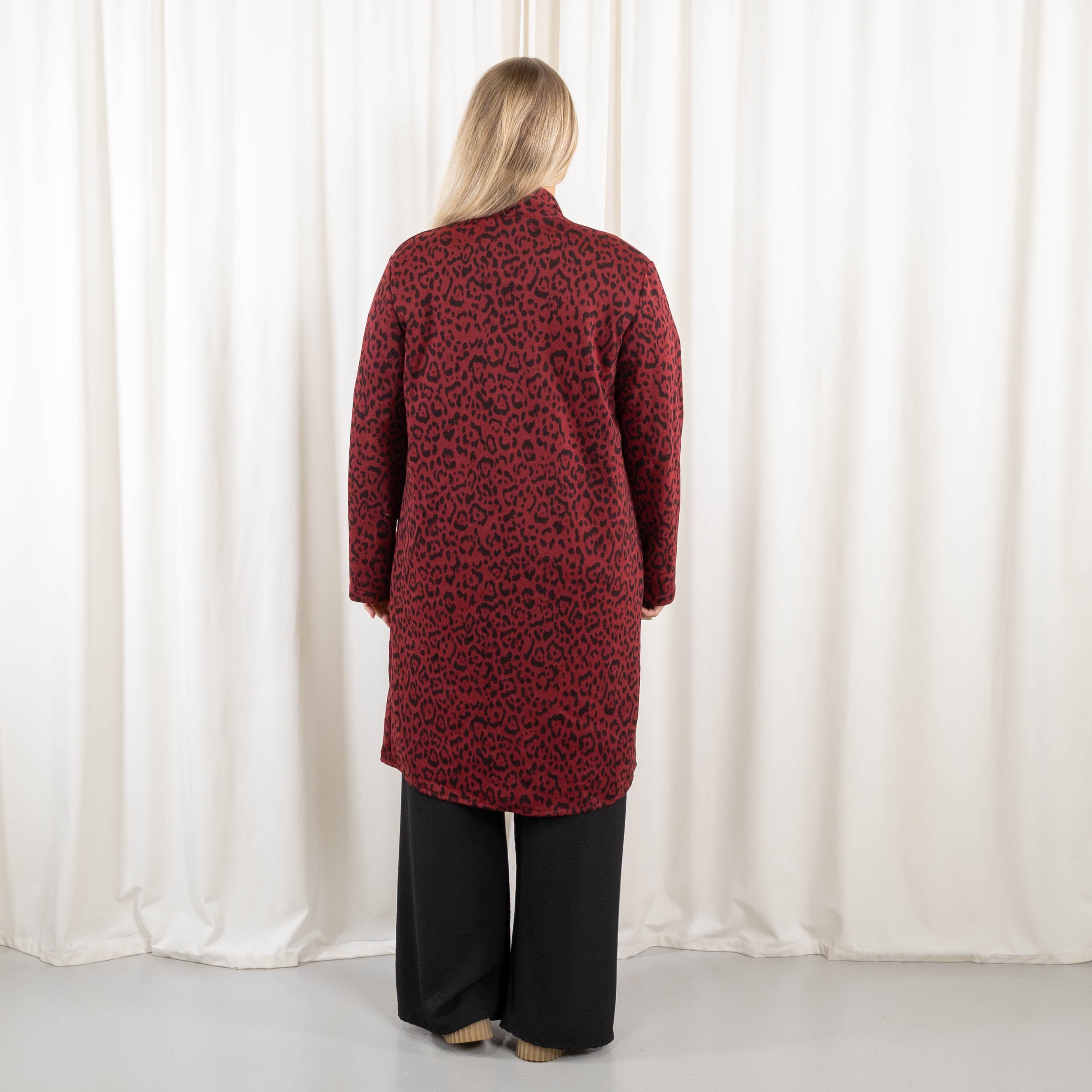Britta cardigan, Bordeaux