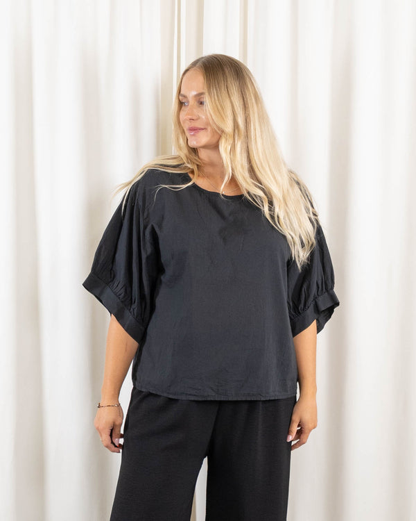 Gina overdel, Sort