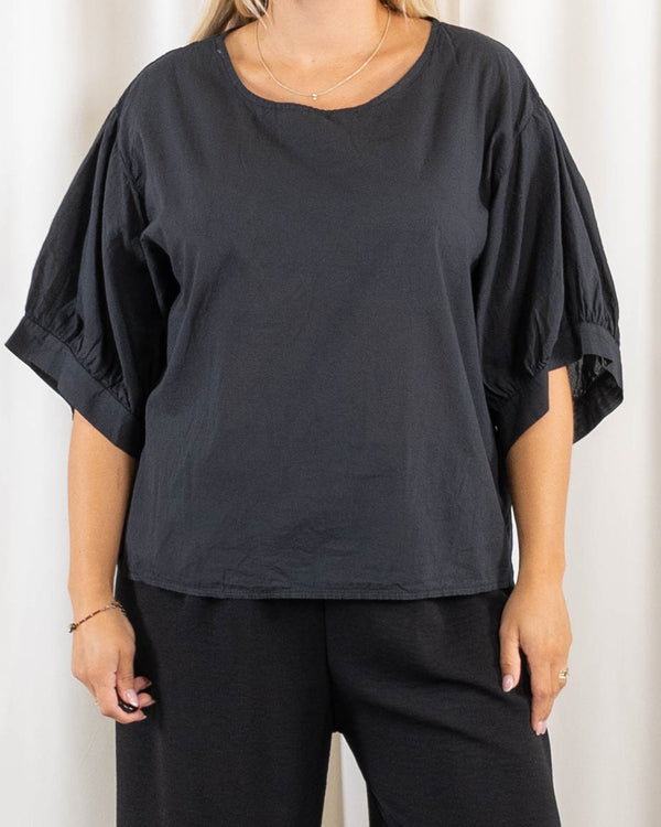 Gina overdel, Sort
