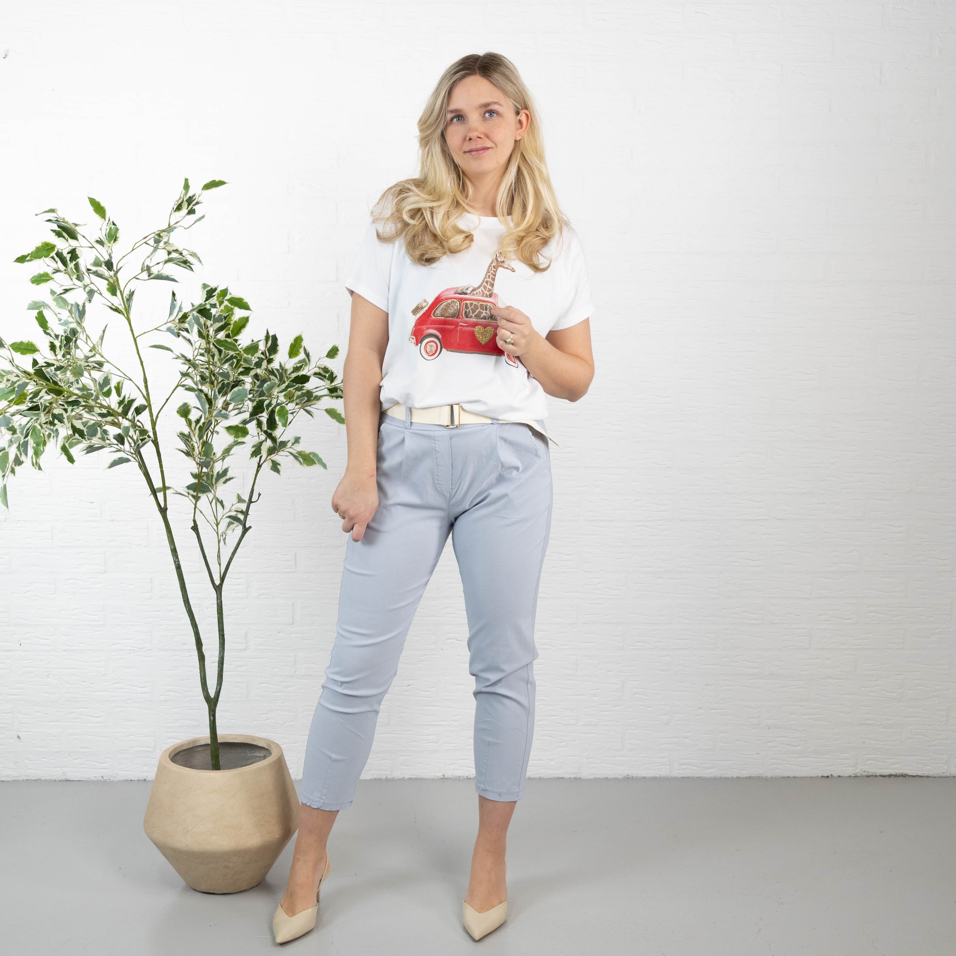 Brandy bukser, Lysegrå