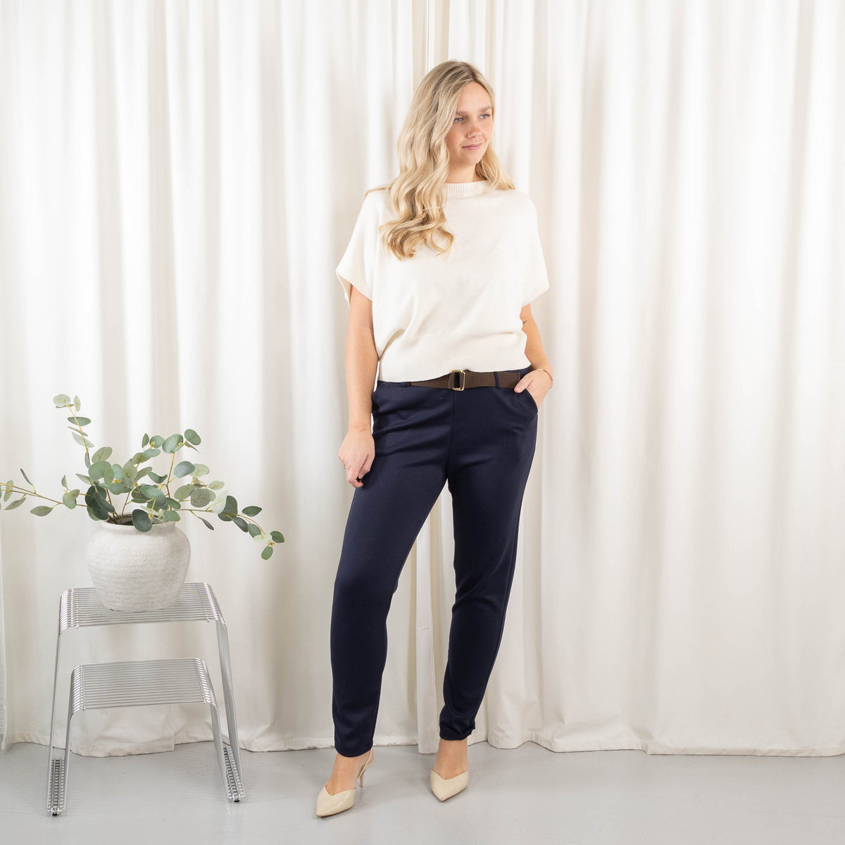 Iben Tall bukser, Navy