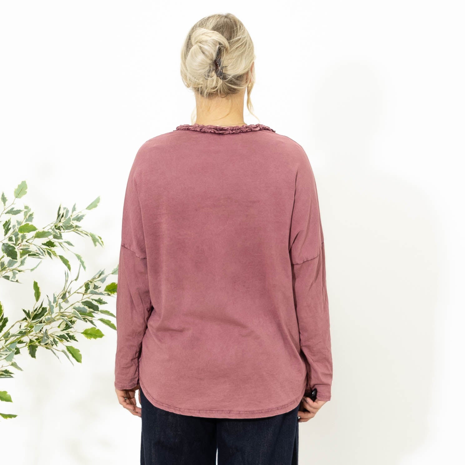 Kendra bomulds overdel, Lilla