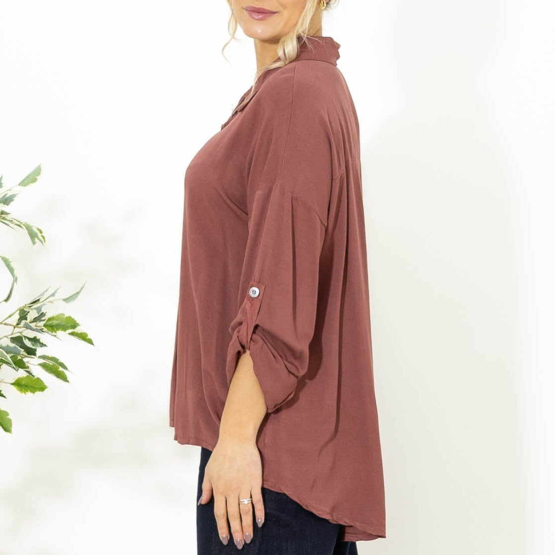 Fiona viskose overdel, Lilla