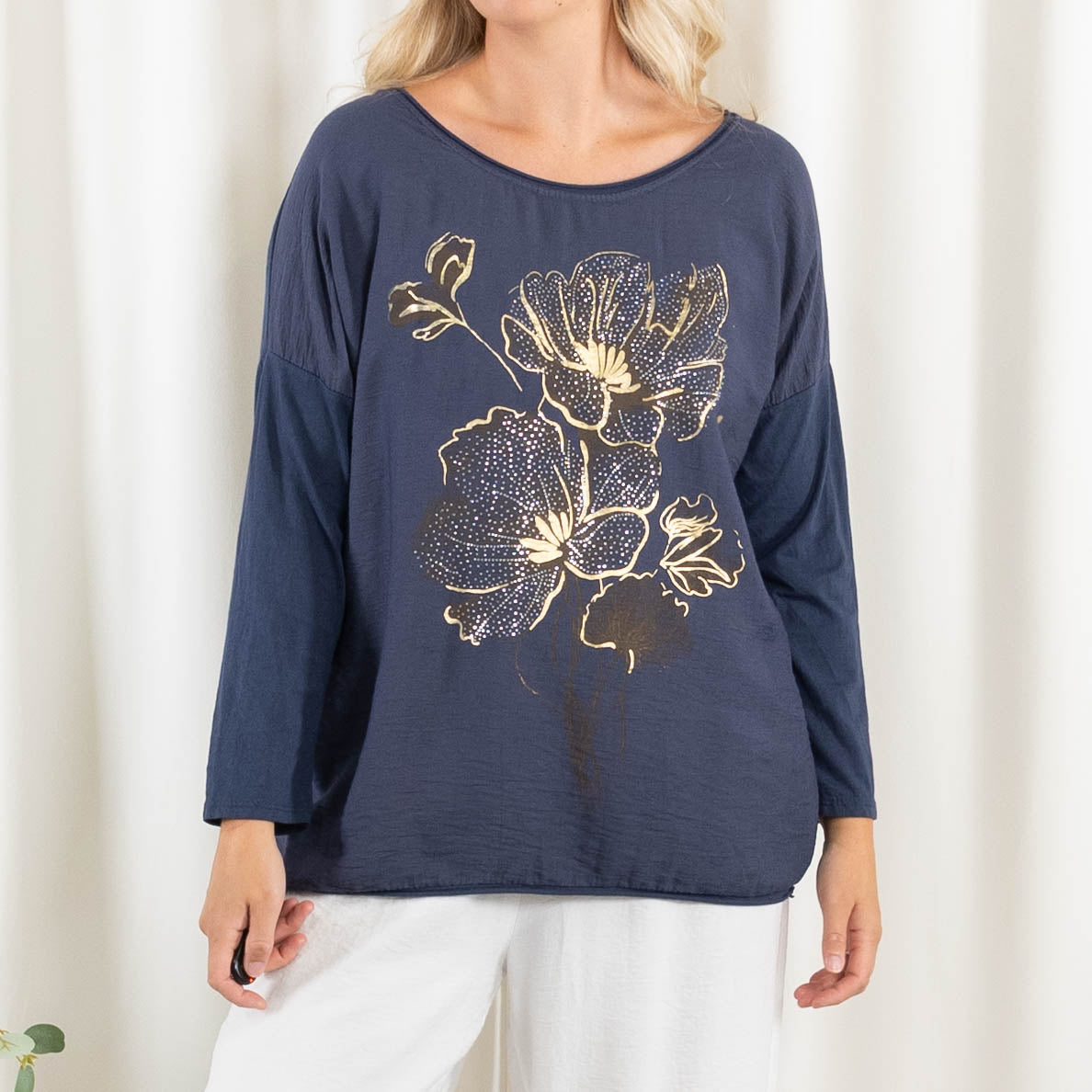 Albi t-shirt, Navy