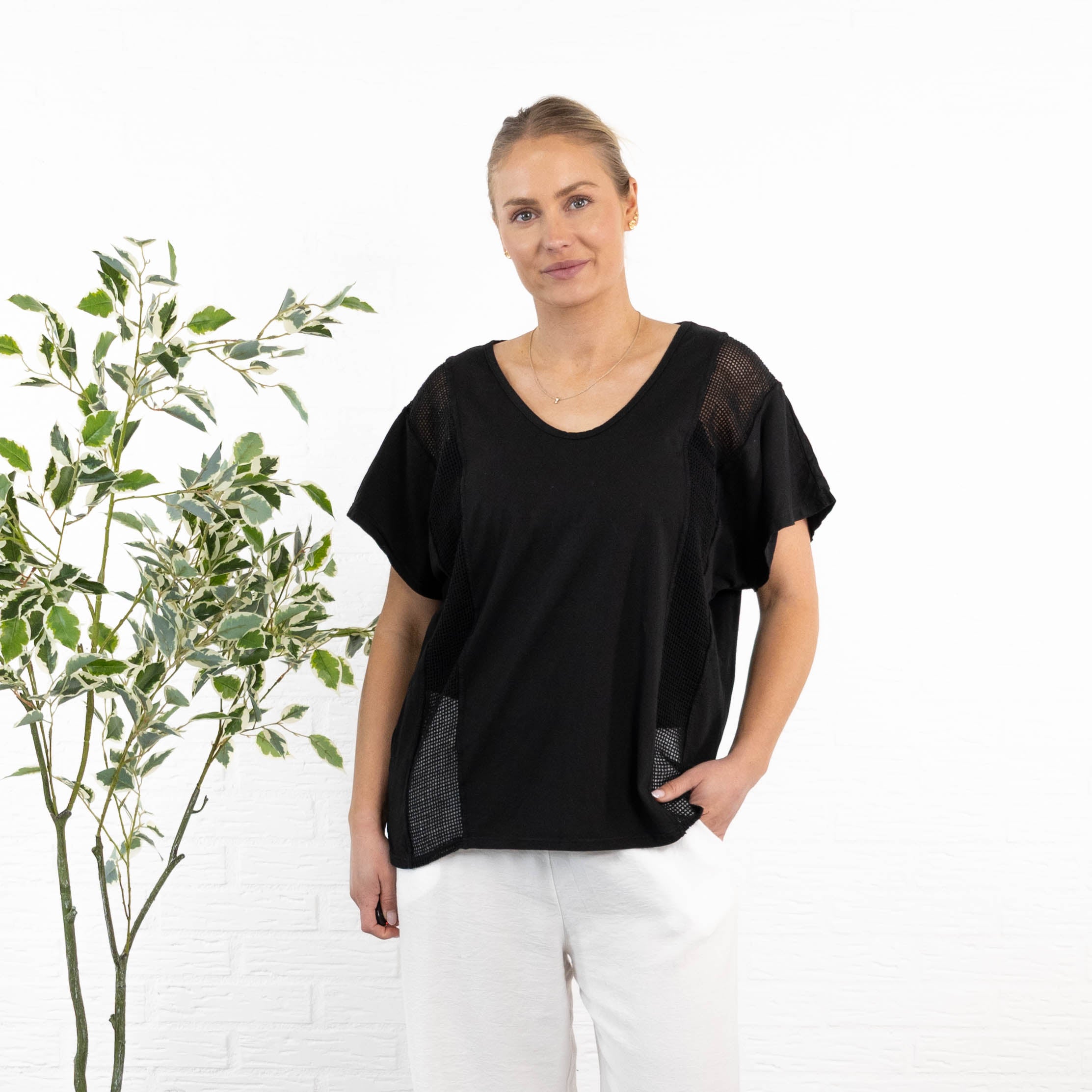 Willow t-shirt, Sort