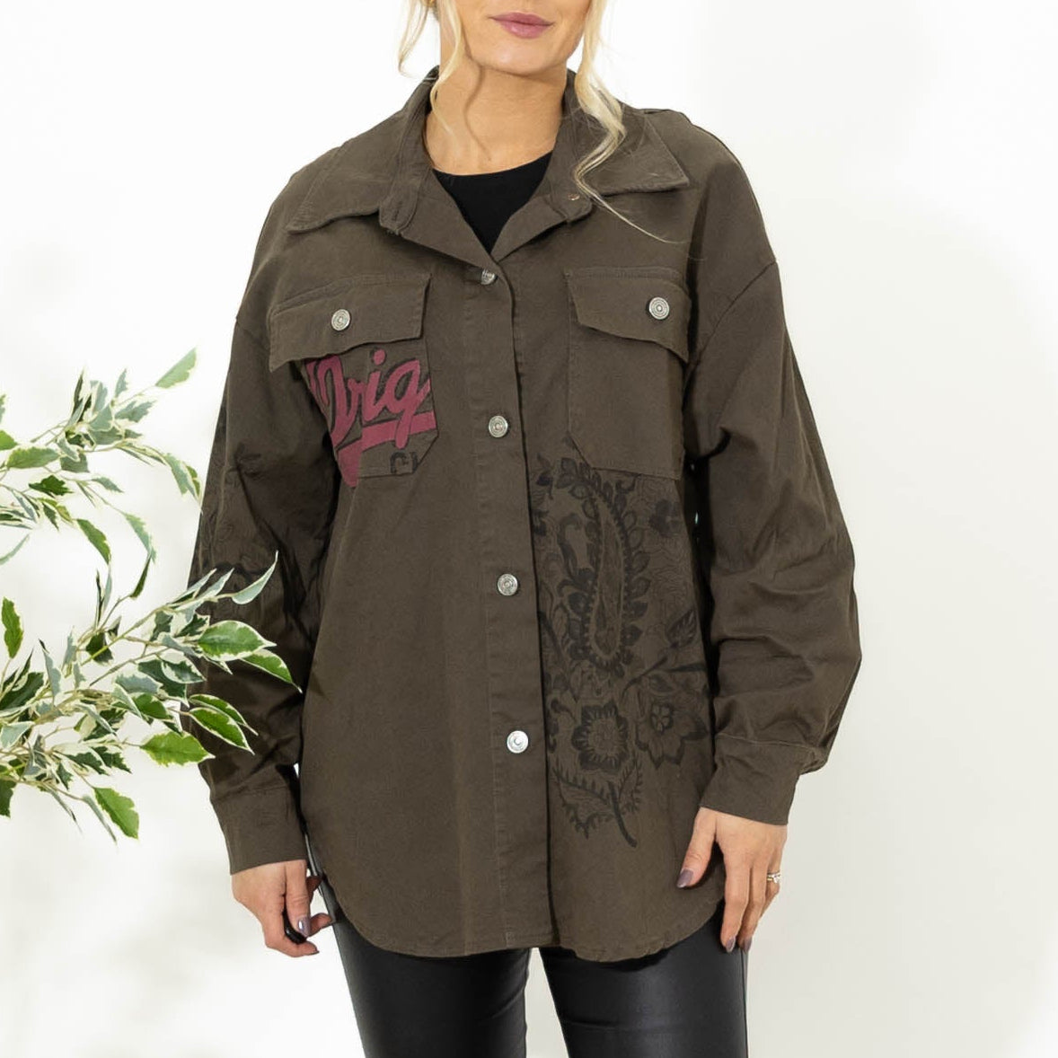 Ronnie twill jakke, Choko