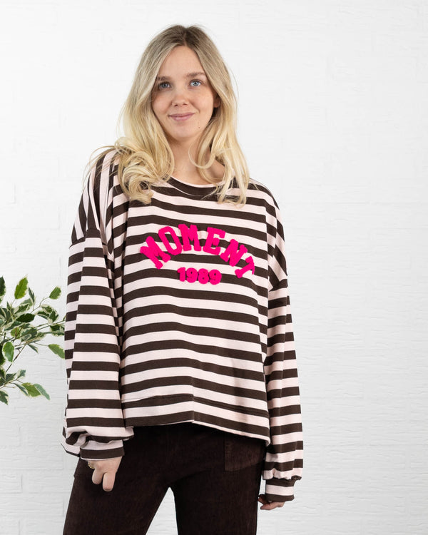 Moment sweatshirt, Rosa