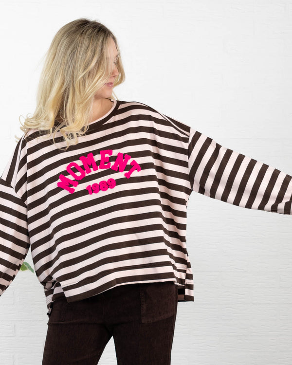 Moment sweatshirt, Rosa