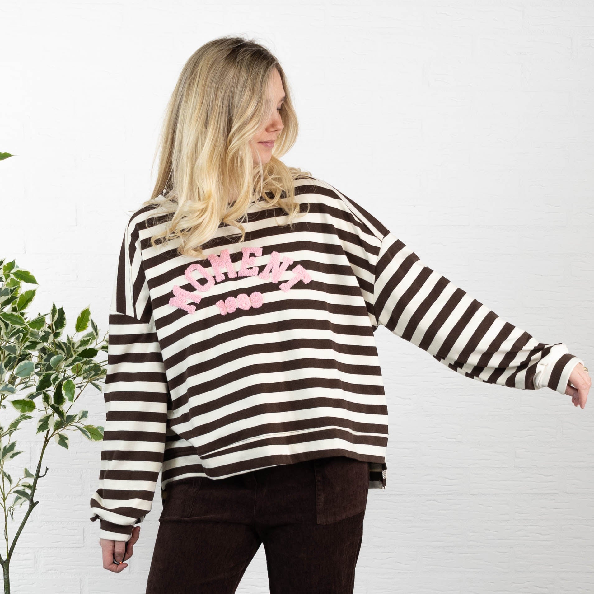 Moment sweatshirt, Beige