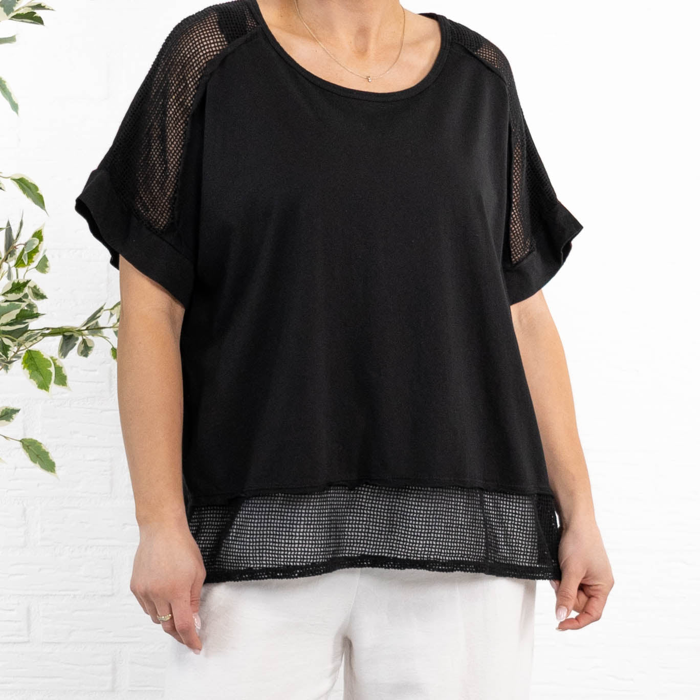 Milo t-shirt, Sort