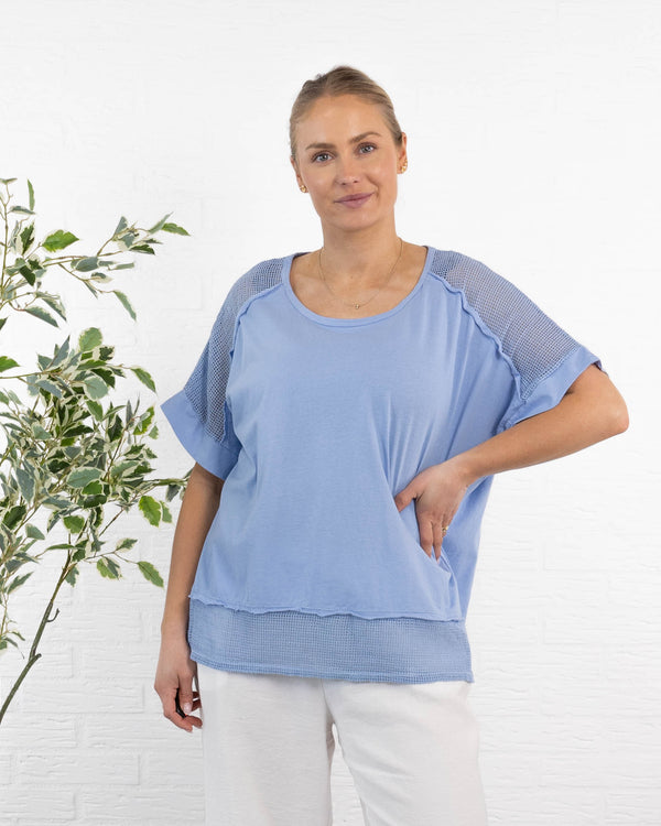 Milo t-shirt, Lyseblå