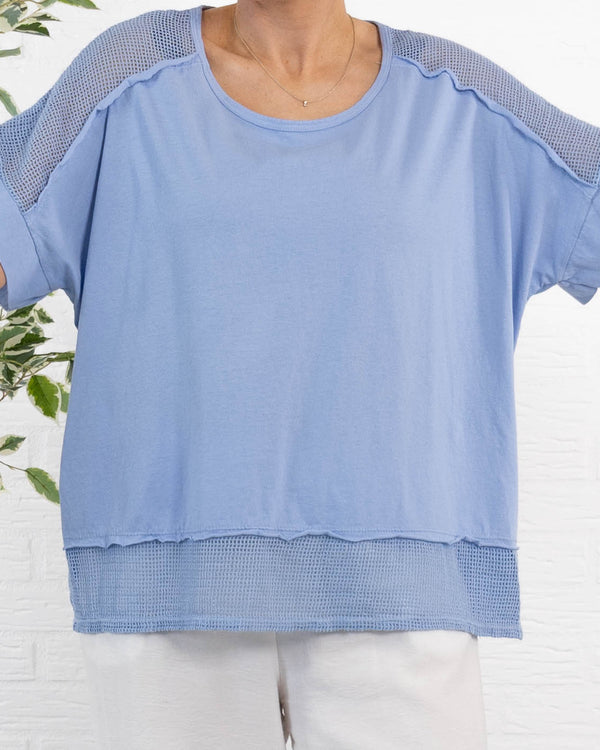 Milo t-shirt, Lyseblå