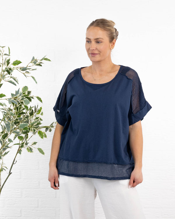 Milo t-shirt, Navy