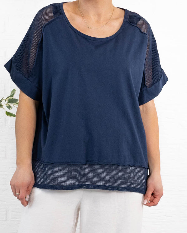 Milo t-shirt, Navy