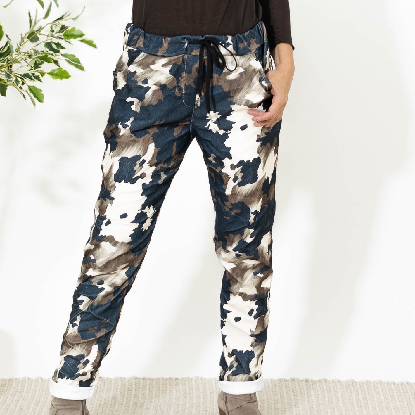 Maika vegan bukser, Navy