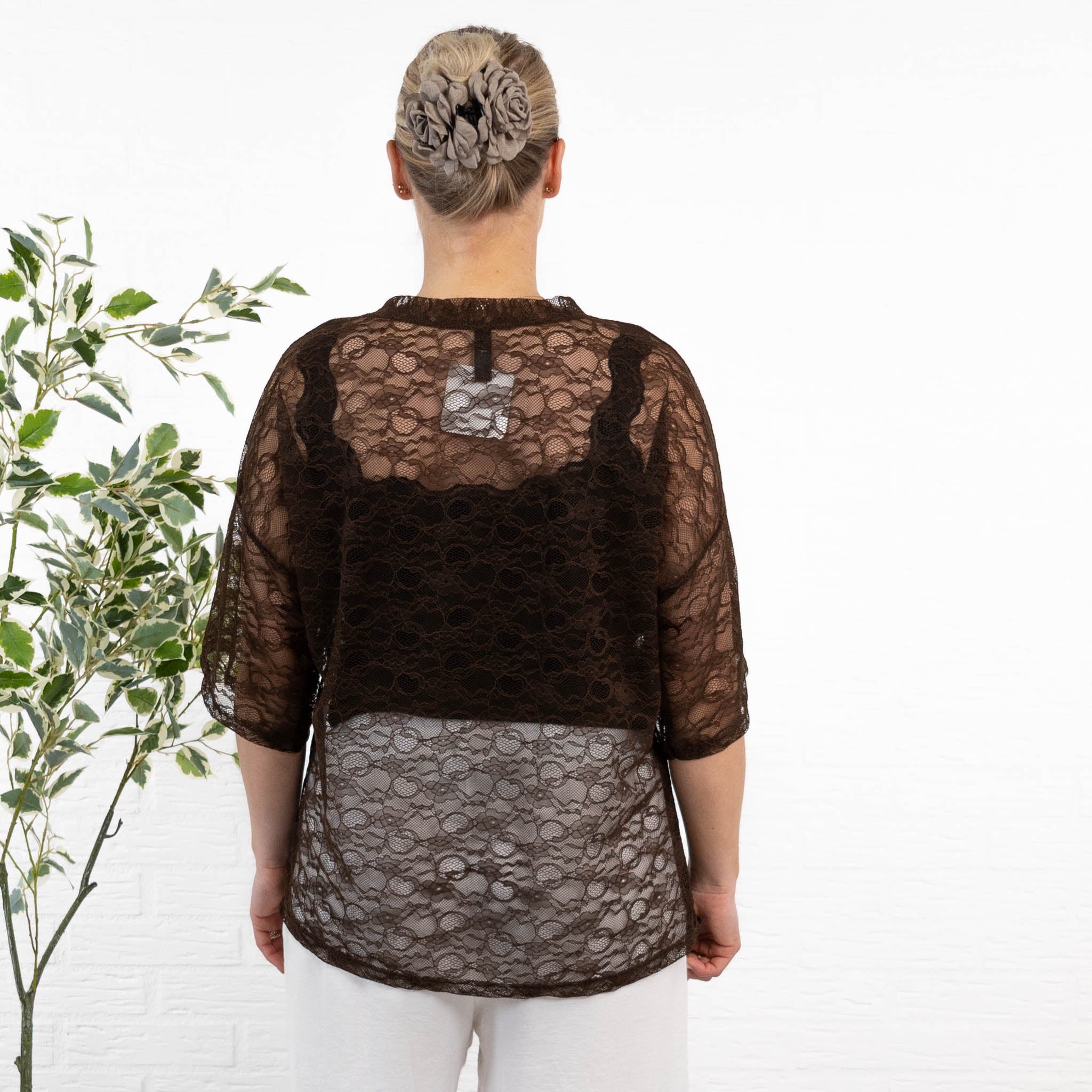 California mesh t-shirt, Choko