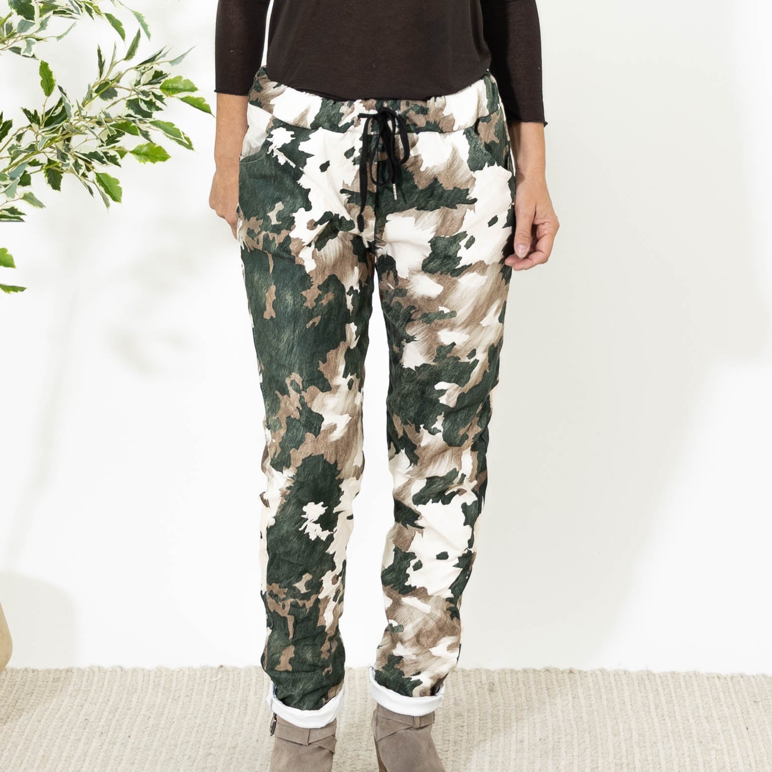 Maika vegan bukser, Khaki