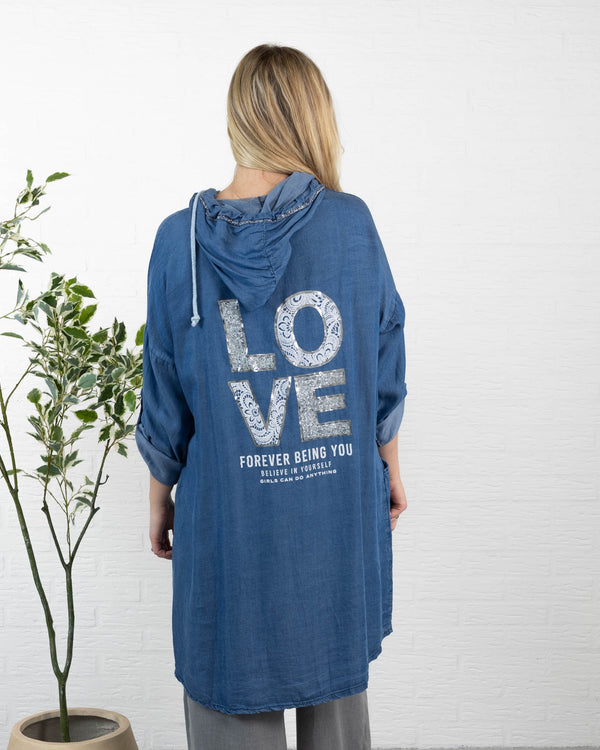 Love kjole, Denim