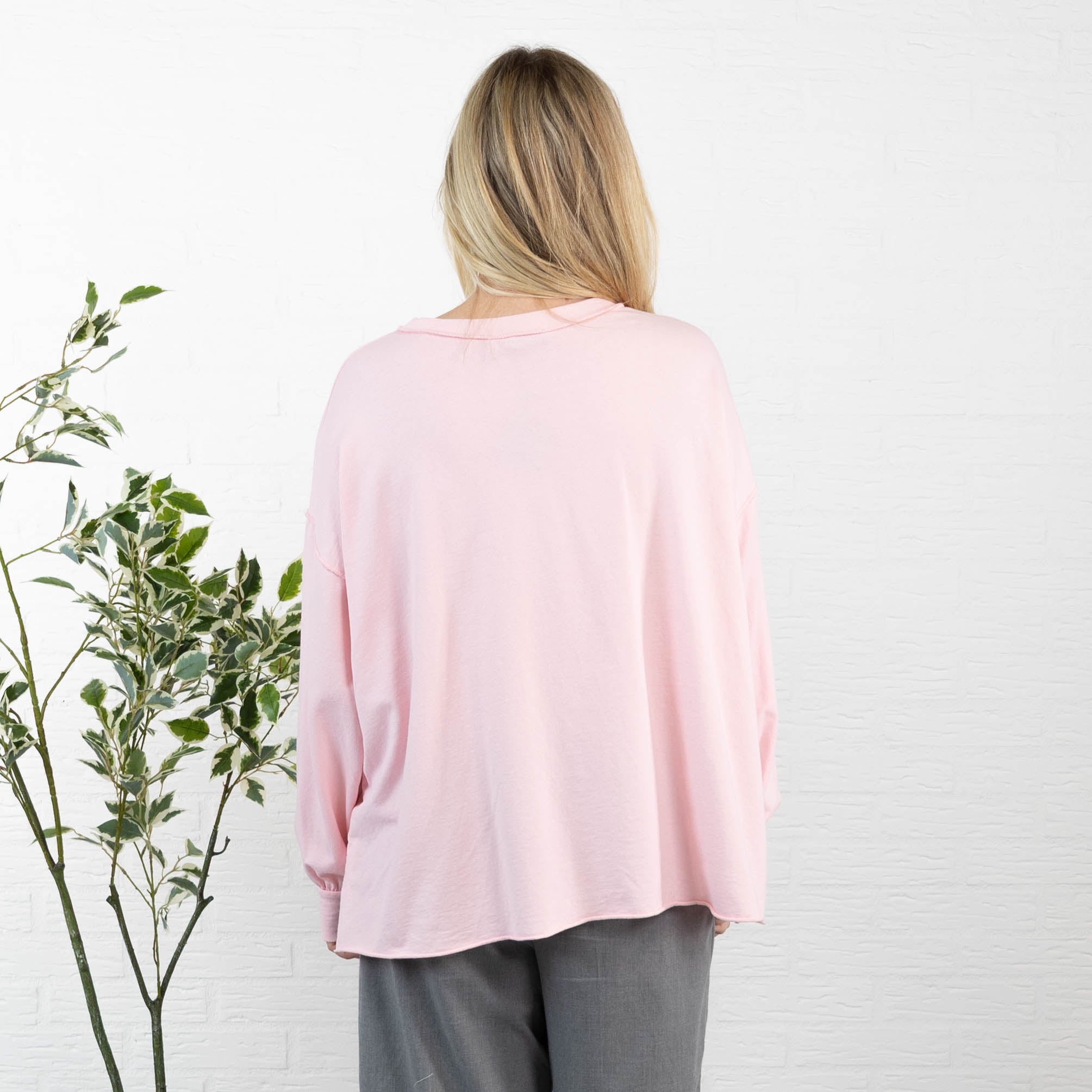 LEVEL 1 sweatshirt, Lyserød