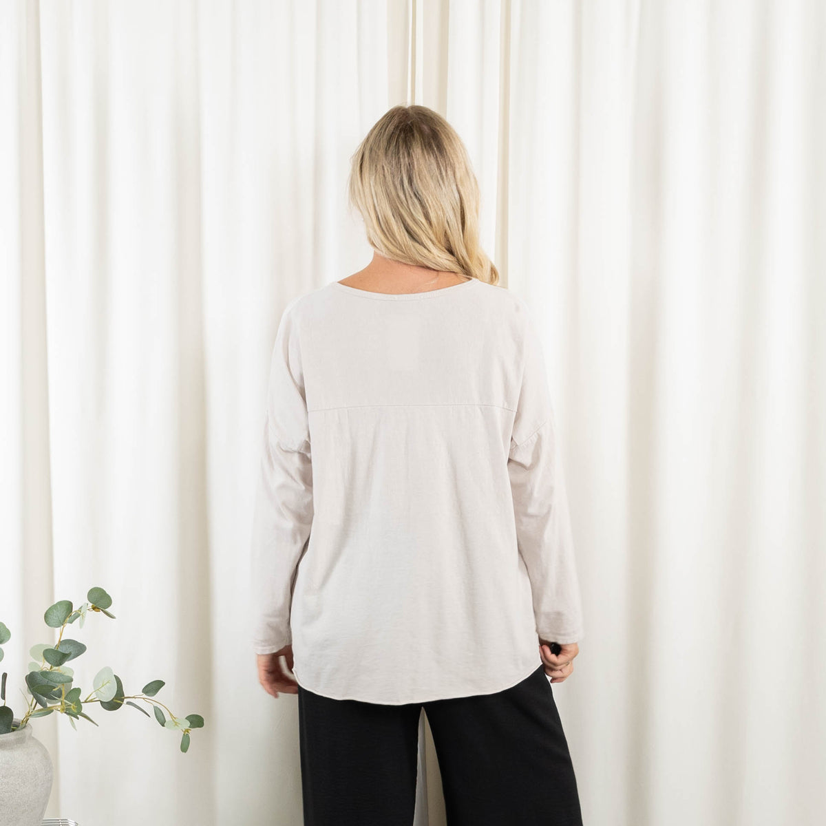 Chic t-shirt, Beige