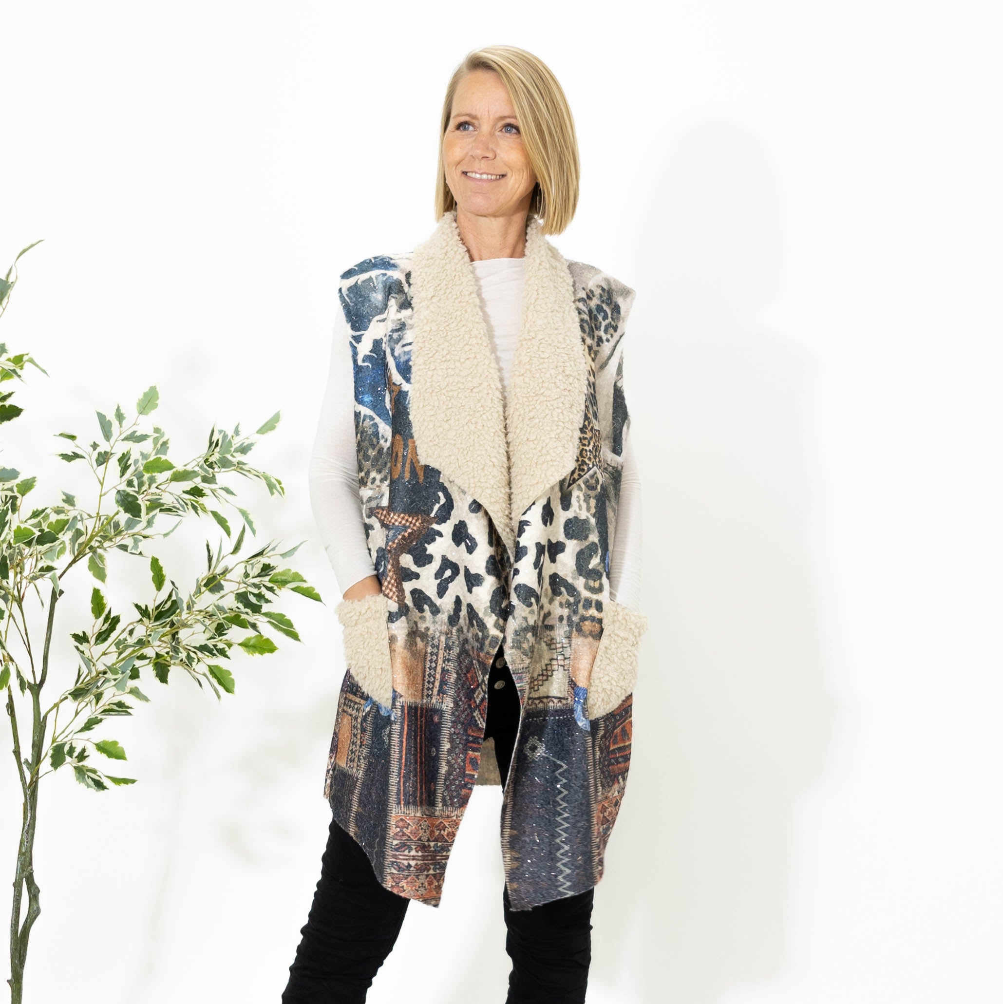 Star plys vest, Print1