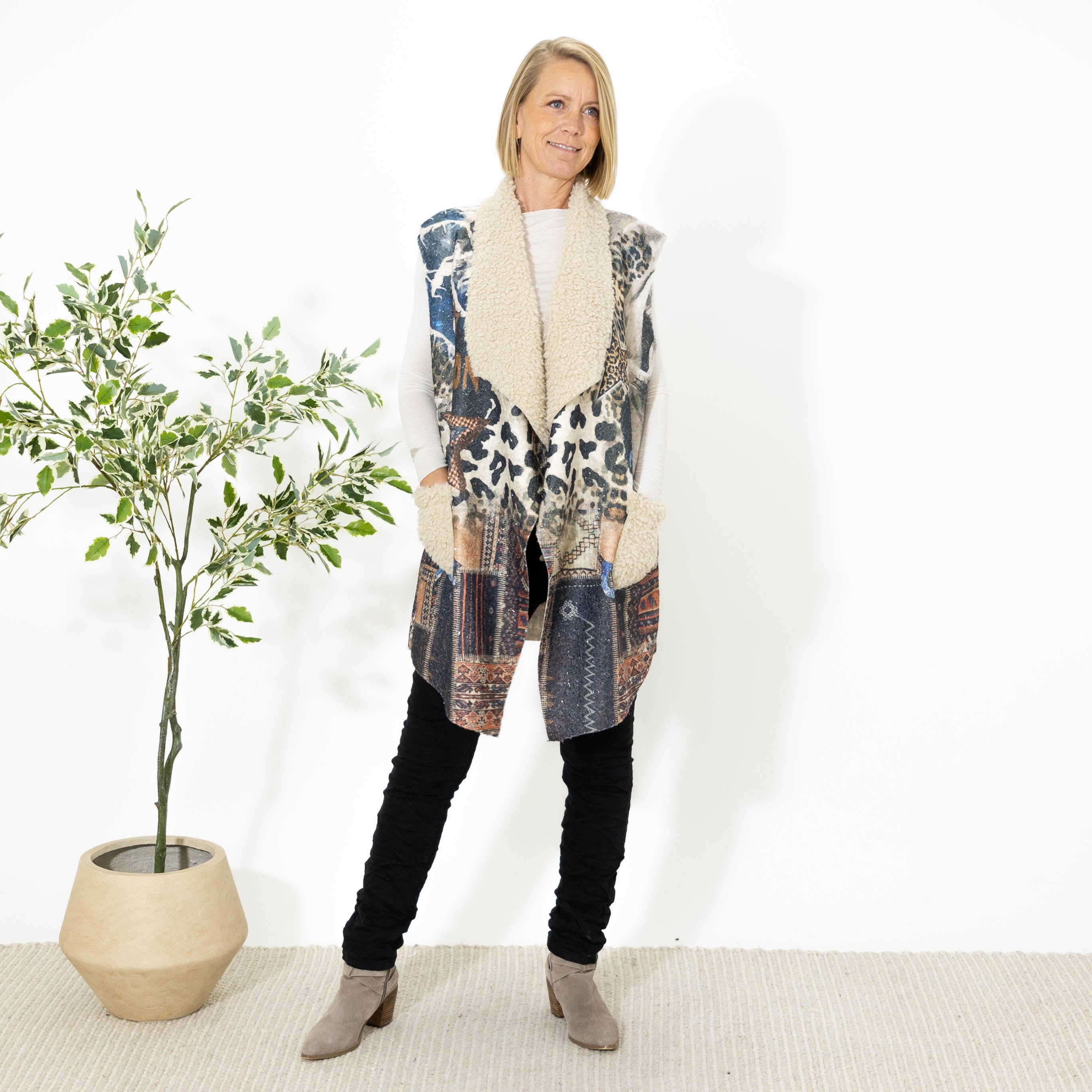 Star plys vest, Print1