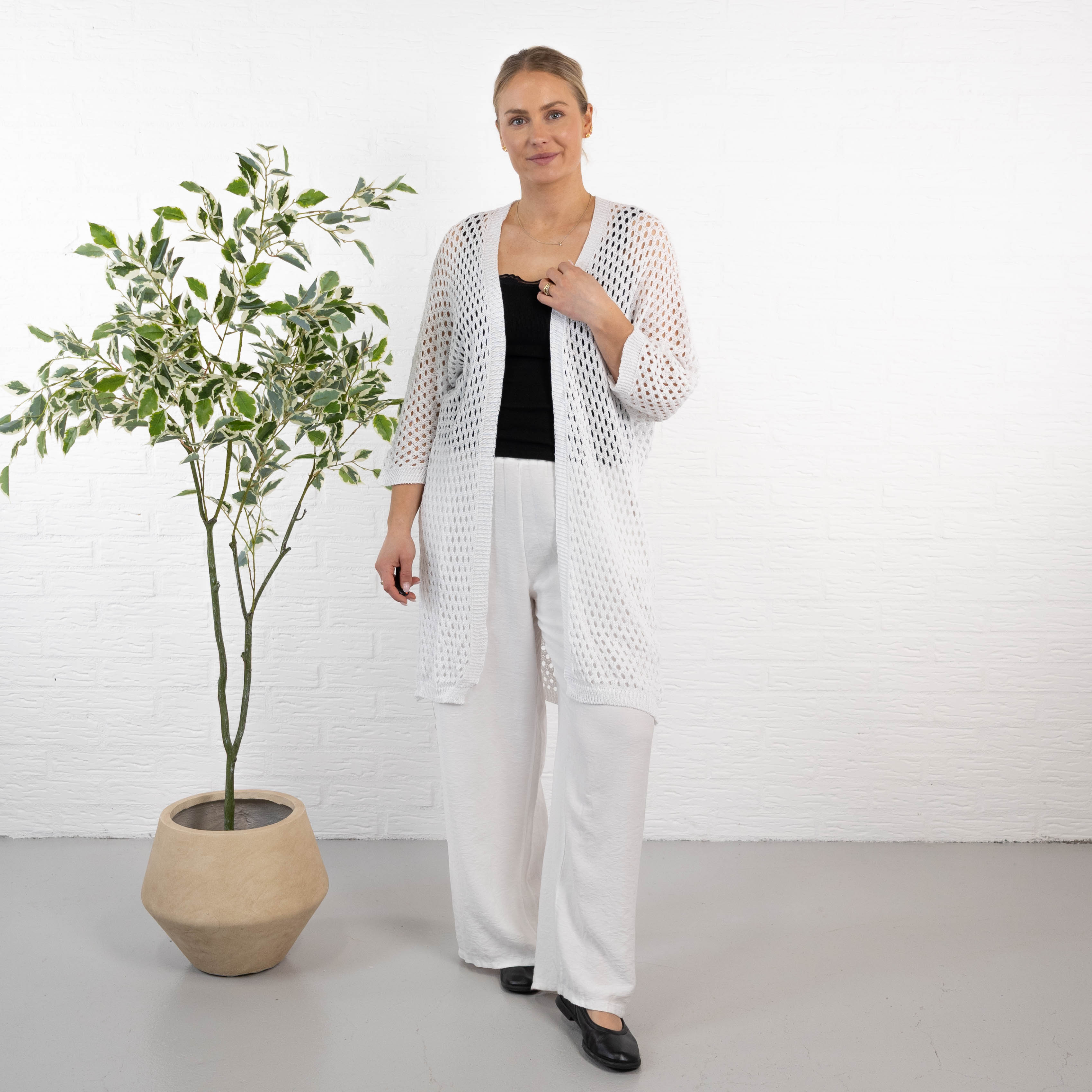 Sira Cardigan, Hvid