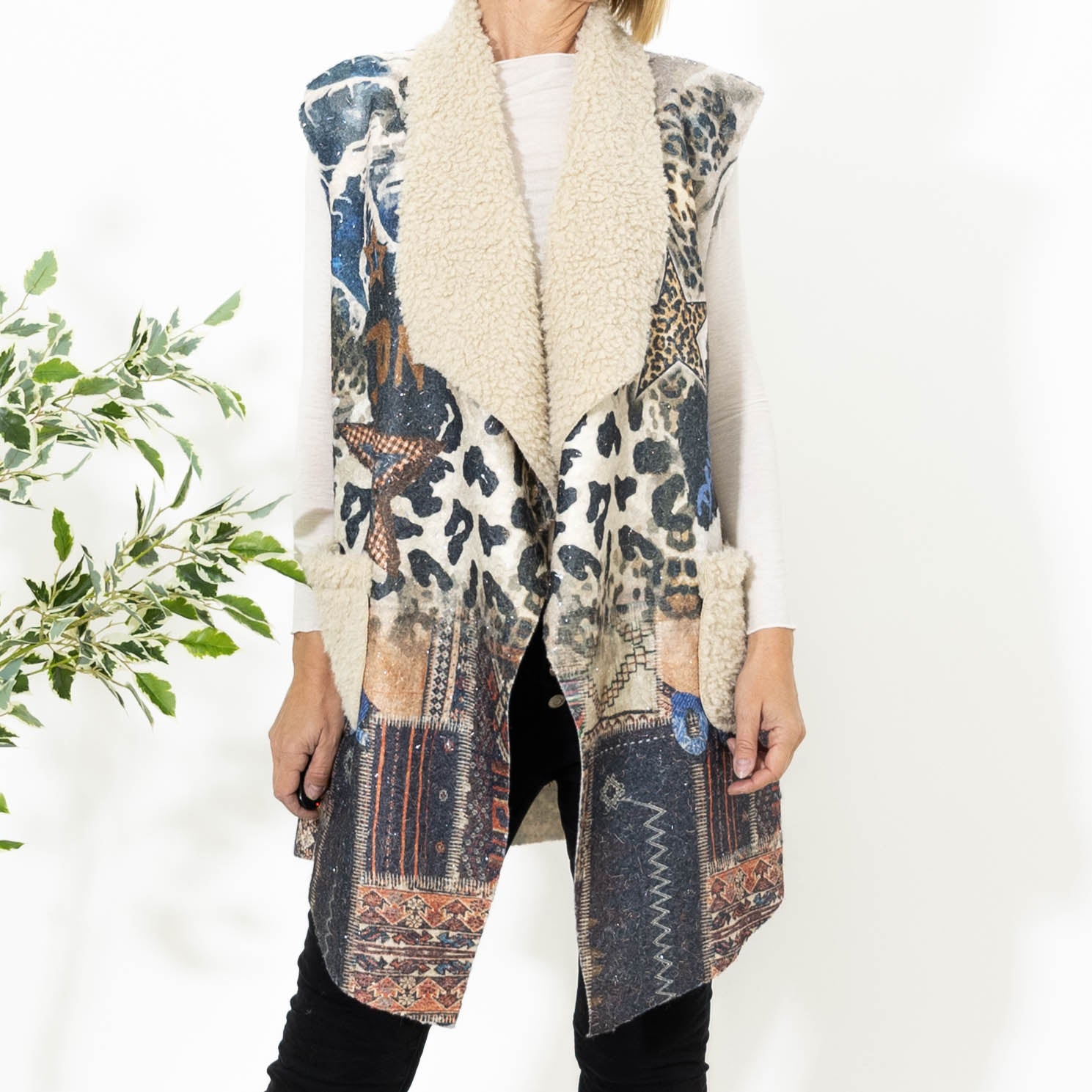 Star plys vest, Print1