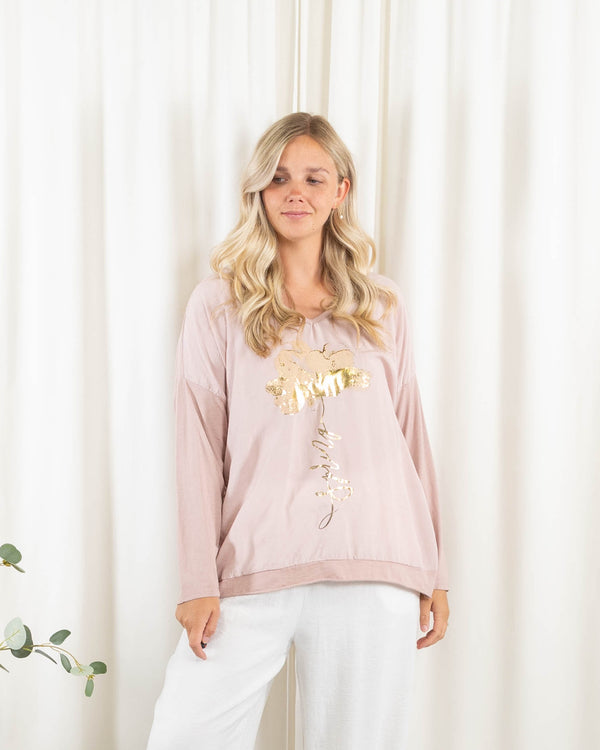Gry t-shirt, Rosa
