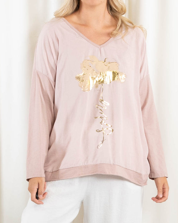 Gry t-shirt, Rosa
