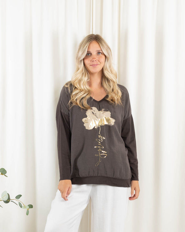 Gry t-shirt, Choko