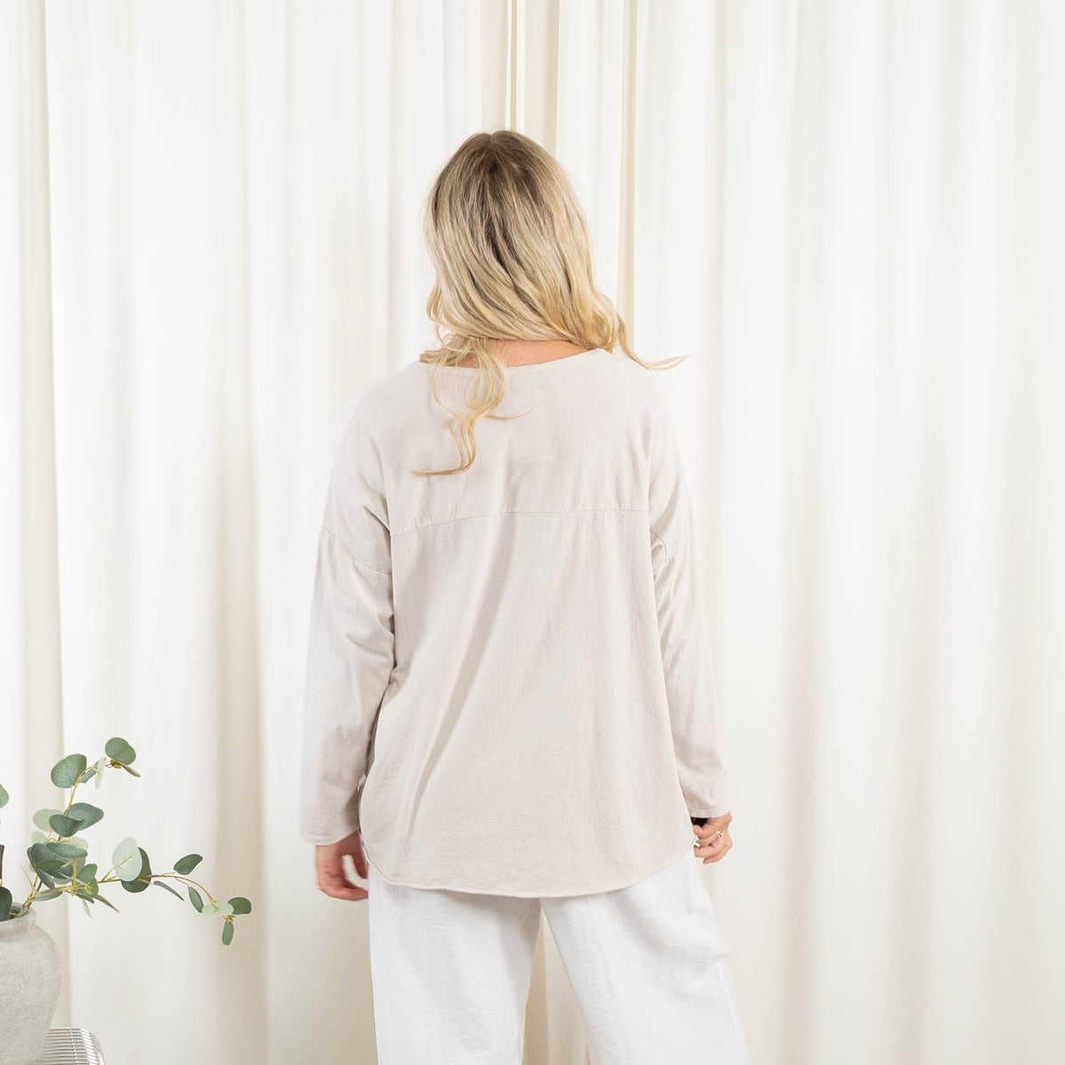 Gry t-shirt, Beige