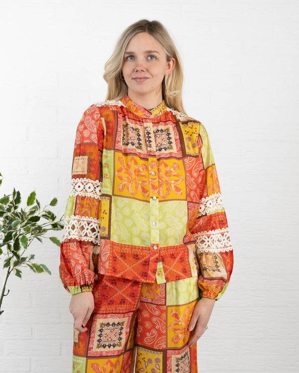 Andrea skjorte, Orange