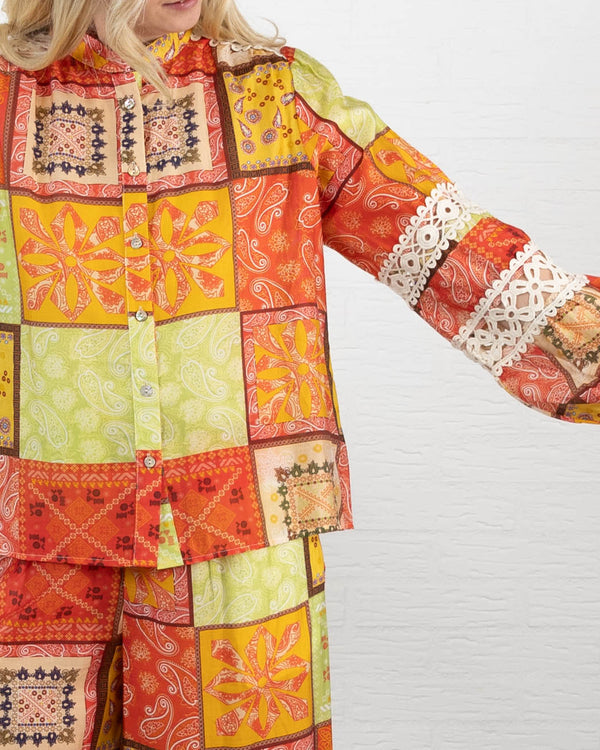 Andrea skjorte, Orange