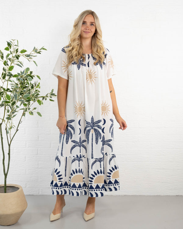 Sanne kjole, Navy