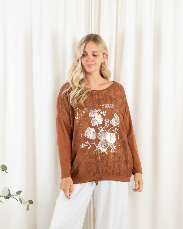 Shelby t-shirt, Terracotta