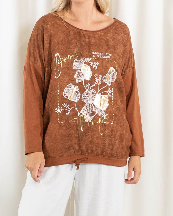 Shelby t-shirt, Terracotta