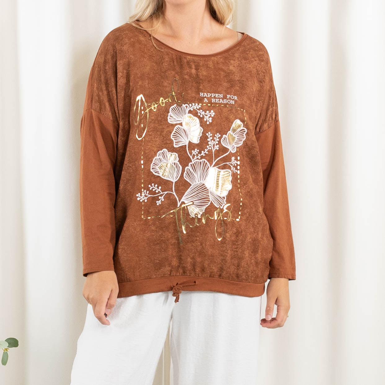Shelby t-shirt, Terracotta