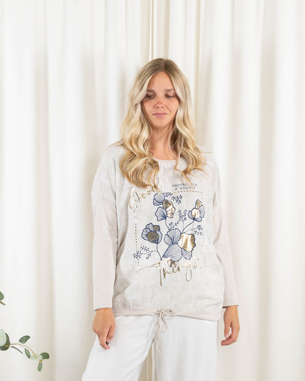 Shelby t-shirt, Beige