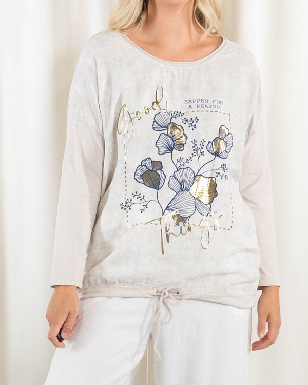 Shelby t-shirt, Beige