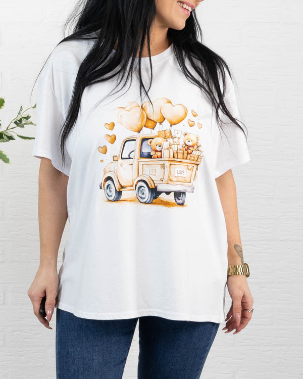 Jayla t-shirt, Taupe