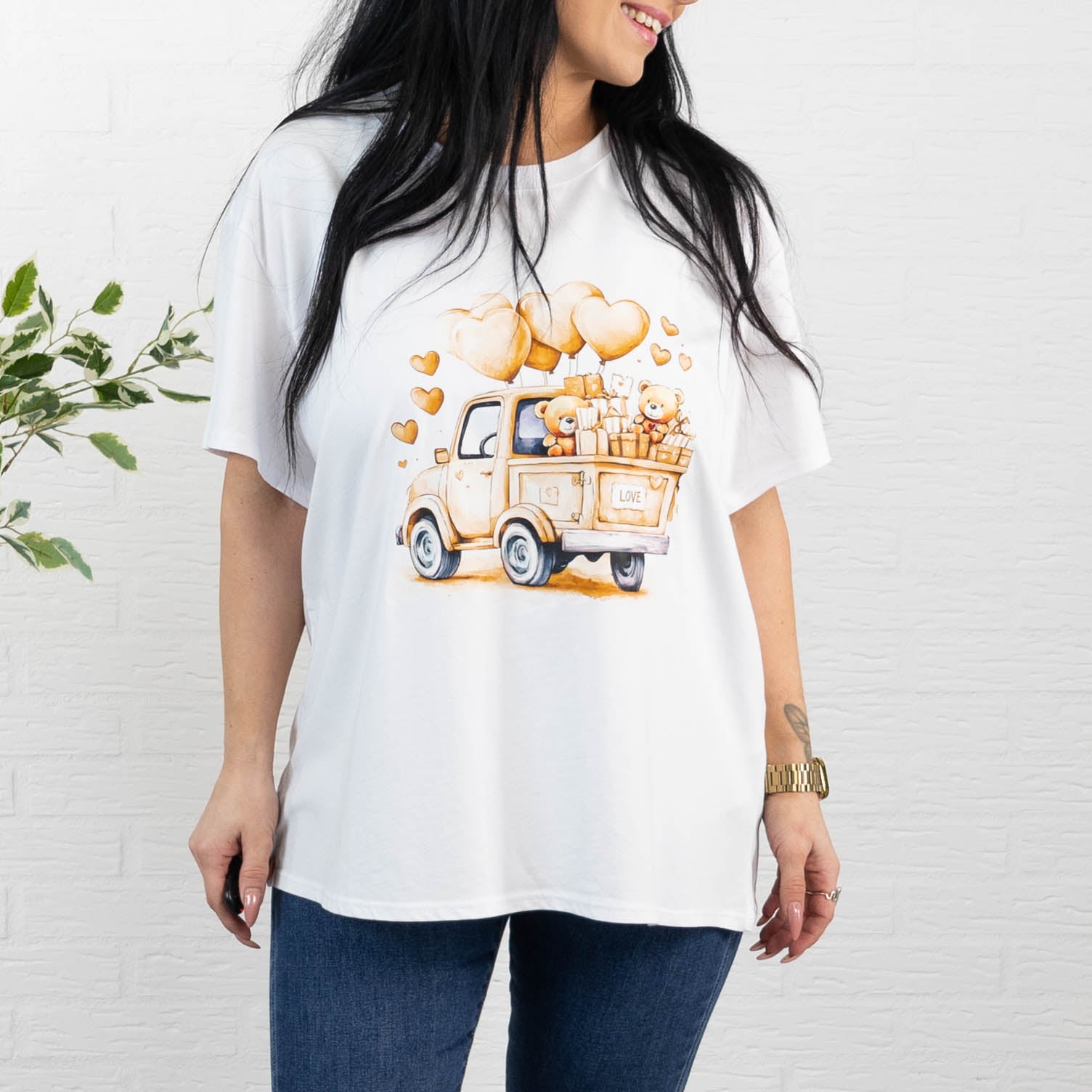 Jayla t-shirt, Taupe